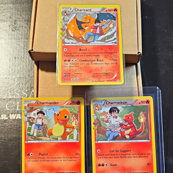 Pokemon TCG XY Generations RC Holo 3-Card Lot Charmander Charmeleon Charizard - Image 1
