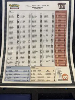 Pokemon Mew 151 Master Set 100% Complete Including Promos - Image 4