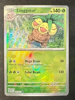 Exeggutor 002/131 Prismatic Evolutions Pokemon Card Poke Ball Reverse Holo - Nm - Image 1