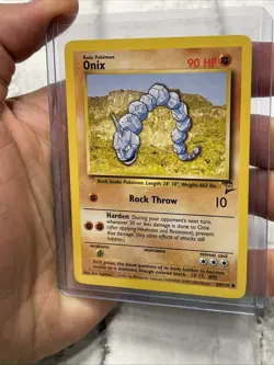 Pokemon TCG Onix Base Set 2 Unlimited Common Card 84/130 Pokemon Vintage Vtg NM - Image 2