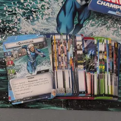 Marvel Champions Quicksilver Hero Pack. Complete. Cards are in Mint Condition. - Image 3