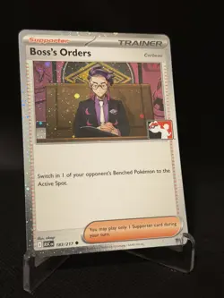 Pokemon TCG Boss's Orders Ascended Heroes 183/217 Prize Pack Series 9 Holo - Image 1