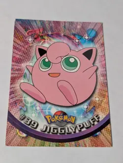 Pokemon Card - Jigglypuff #39 - Topps Series 1 - Blue Logo - Image 1