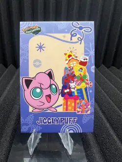 Jigglypuff - Cracked Ice Holo - Christmas Card Database - Pokemon NM - Image 1