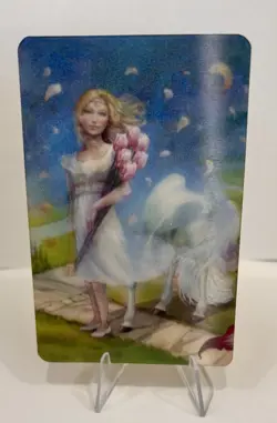 RARE Bella Sara Sunflowers L5/6 SARA & BELLA L5 Lenticular PROMO Card - Image 1