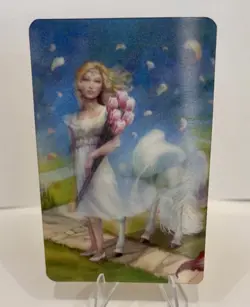 RARE Bella Sara Sunflowers L5/6 SARA & BELLA L5 Lenticular PROMO Card - Image 4