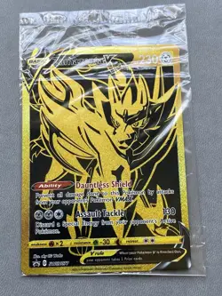 Zamazenta V SWSH077 SWSH: Sword & Shield Promo Cards Holo - SEALED - Image 1