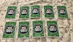 9 Venusaur Green Poker Playing Card 1996 Pokemon Japanese Hearts - HP - Image 2