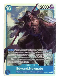 Edward.Newgate OP08-043 SR One Piece Two Legends Card - Image 1