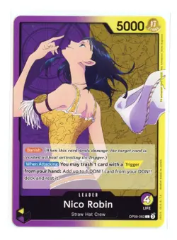Nico Robin (062) OP09-062 L One Piece Emperors in the New World English NM - Image 1