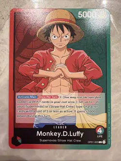 One Piece Monkey.D.Luffy (003) OP01-003 Romance Dawn - Image 1