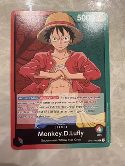 One Piece Monkey.D.Luffy (003) OP01-003 Romance Dawn - Image 3