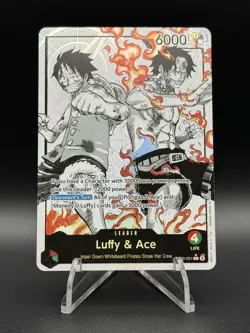 One Piece ST30-001 Luffy & Ace (Parallel) ENGLISH - Image 1