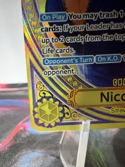 ☠ Nico Robin EB03-055 SR SP Alt Art CLEAN! ☠ - Image 4