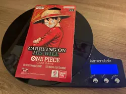 One Piece OP-13🚨CARRYING ON HIS WILL🚨Sleeved Booster Pack🚨HEAVY - 38g🔥🔥 - Image 1