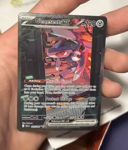 Pokemon TCG SV: Black Bolt Genesect ex (BLK) 169/086 Special Illustration Rare - Image 1