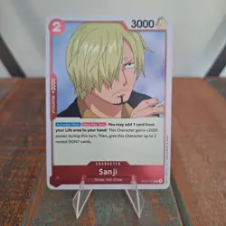 Sanji OP01-013 One Piece Romance Dawn Pre Errata - Image 1