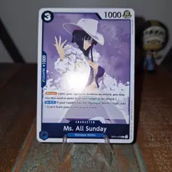 Ms. All Sunday (Nico Robin) OP01-079 Romance Dawn Pre-Errata - Image 2