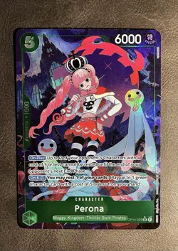 One Piece Perona - OP14-033 (Alternate Art) - The Azure Sea’s Seven English - Image 1