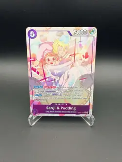 One Piece TCG Sanji & Pudding EB02-035 Alt Art English Edition - Image 1