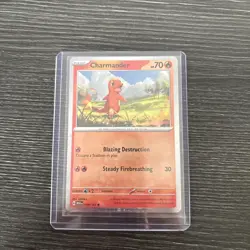 Charmander - (Cosmos Holo) Holo Promo Miscellaneous Cards & Products 004/165 NM - Image 1