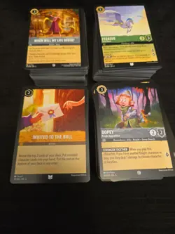 Lorcana Disney TCG Trading Card Game Massive Lot of Bulk Cards - Image 2