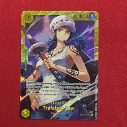 Bandai One Piece Card Game Trafalgar Law EB03-062 SEC Alt Art Foil EN - Image 1