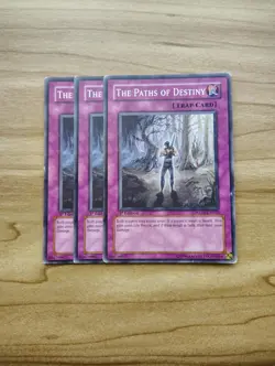 Yu-Gi-Oh! - The Paths Of Destiny 3x - Full Playset Of Cards - Image 1