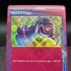 Hero's Cape 152/162 Ace Spec Rare Pokemon Card - Image 5