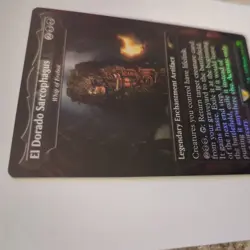 El Dorado Sarcophagus - Whip of Erebos (Rainbow Foil) -Foil Near Mint MTG - Image 3