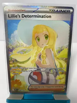 Pokemon Lillies Determination 184/132 SIR Mega Evolutions Card - Image 4