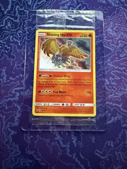 Pokemon TCG Shining Ho-Oh SM70 Holo Card Factory Sealed - Image 2