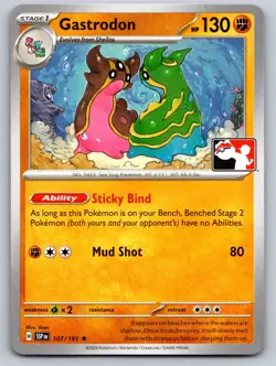Gastrodon 107/191 Rare Prize Pack Series Cards Pokemon Near Mint - Image 1