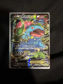 Venusaur EX Black Star Promo Full Art Holo Card XY123 Pokemon TCG - Image 1