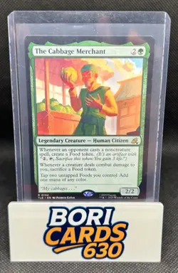 The Cabbage Merchant- Magic the Gathering-Avatar: The Last Airbender #134 R - Image 1