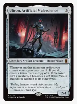 Ultron, Artificial Malevolence Marvel Super Heroes Foil - Image 1