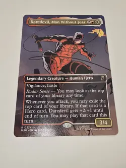 Daredevil, Man Without Fear (Borderless) (0324) Marvel Super Heroes Regular - Image 1