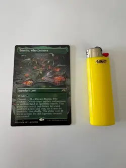 Boseiju, Who Endures (Borderless) Foil Kamigawa: Neon Dynasty NM - Image 3