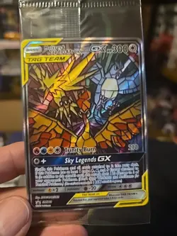 Moltres Zapdos Articuno GX Hidden Fates Pokemon Black Star Promo SM210 Sealed - Image 1
