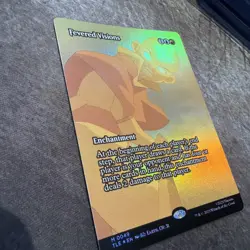 MTG Fevered Visions (Borderless) 49 Avatar TLE NM Foil - Image 3