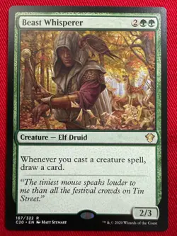 Near Mint - Beast Whisperer C20 167 - Commander 2020 (MTG) - Image 1