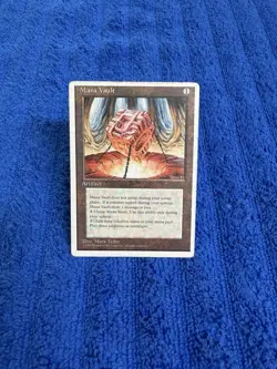 Mana Vault 352 4ed MTG Core Set 4th Edition Regular Light Play - Image 1