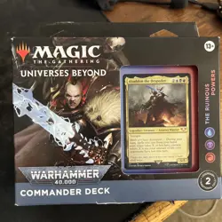 Magic: The Gathering Commander Deck - Warhammer 40,000 - The Ruinous Powers - Image 1