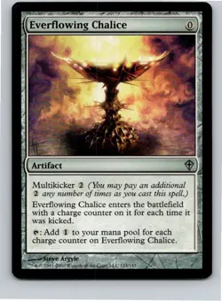 Magic the Gathering Everflowing Chalice Worldwake MTG Free Shipping! - Image 1