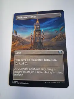 MTG Reliquary Tower (Borderless) Commander Masters - Image 1