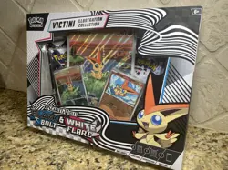 POKEMON SCARLET VIOLET BLACK BOLT & WHITE FLARE VICTINI ILLUSTRATION COLLECTION - Image 2