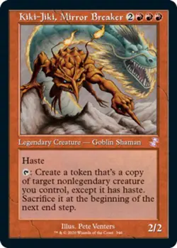 MTG Kiki-Jiki, Mirror Breaker, NM-Mint, English Time Spiral Remastered - Image 1