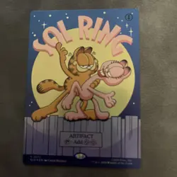 Sol Ring, Foil, Garfield Secret Lair 2672, Magic MTG NM - Image 2