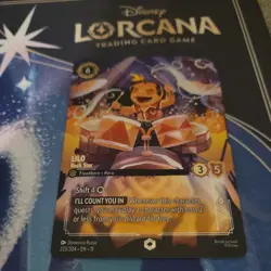 Lorcana Lilo - Rock Star (Enchanted) Winterspell 223/204 NM - Image 3