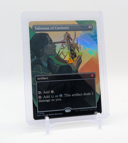 MTG - Talisman of Curiosity - Borderless Promo #430 - Commander: SOS NM - Image 1